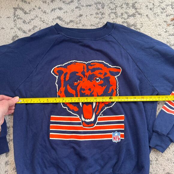 Vintage 1990s Youth NFL Chicago Bears Sweatshirt Sz XL - Picture 7 of 8